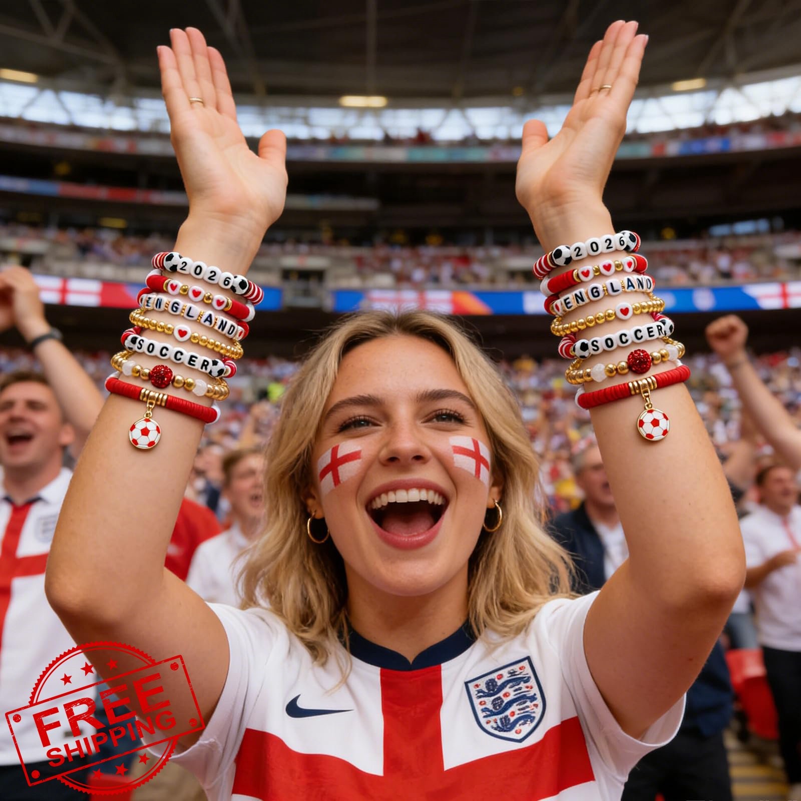 Floramos ENG Soccer Bracelet