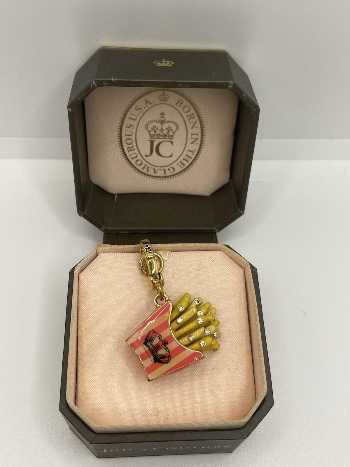 RARE! Juicy Couture FRENCH FRIES Bracelet Charm