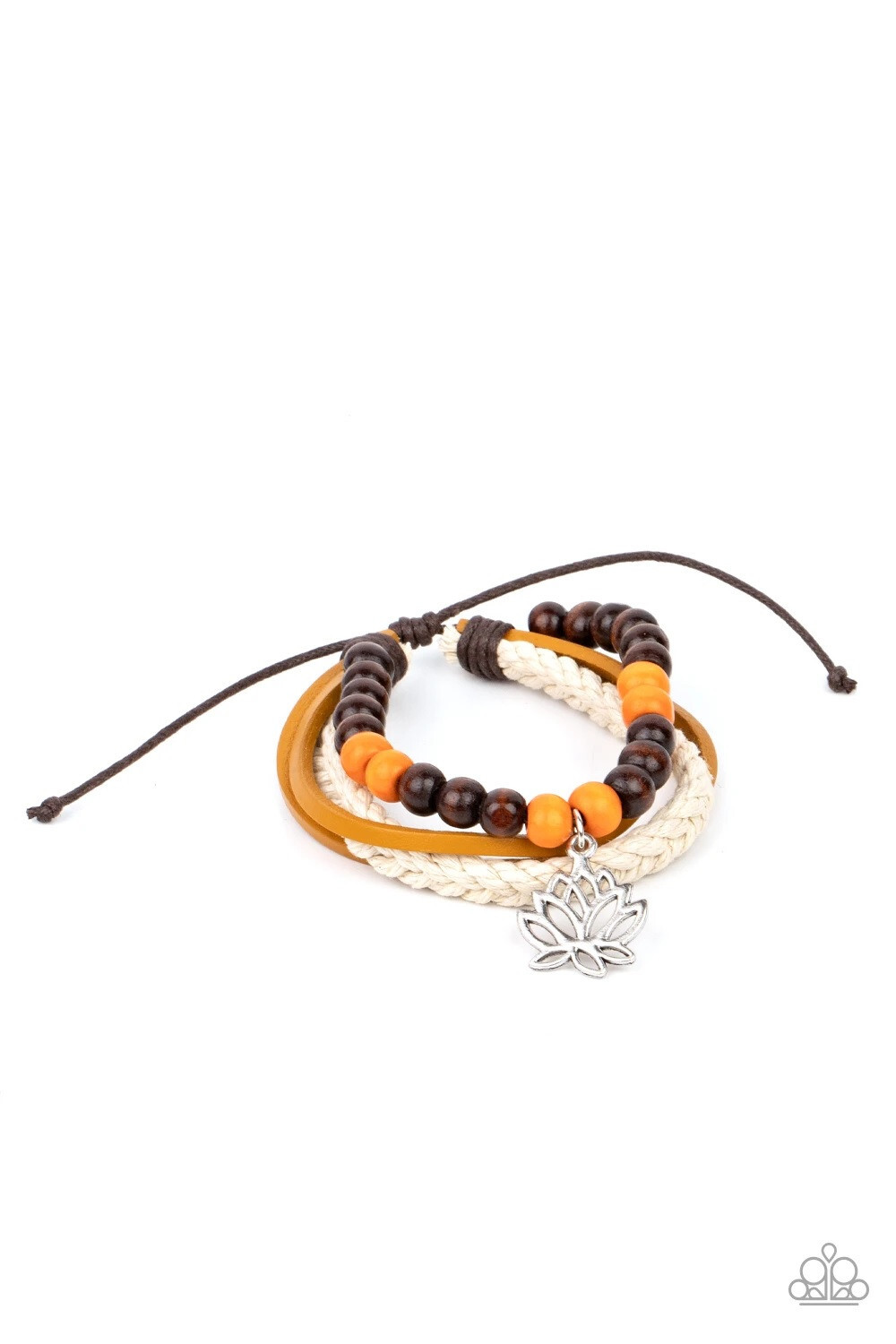 Lotus Beach Orange URBAN Bracelet Paparazzi New