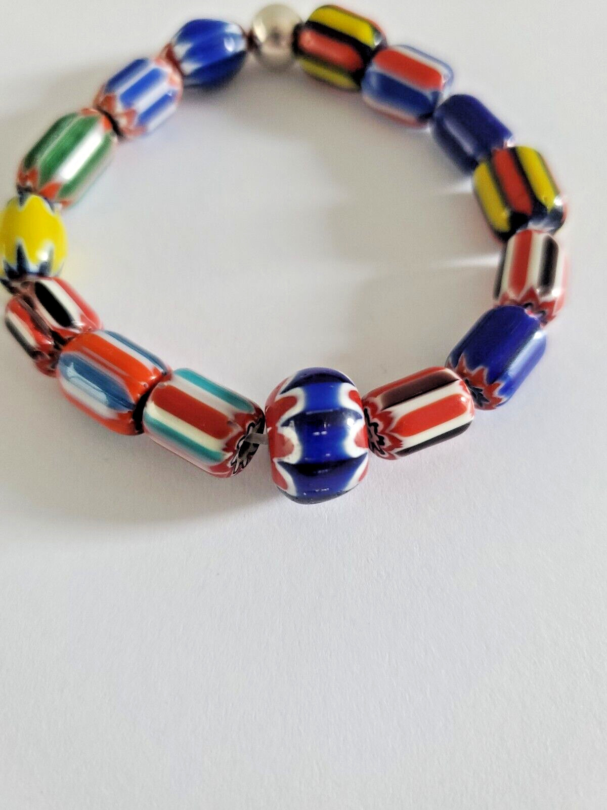 Handmade Chevron Beaded Bracelet