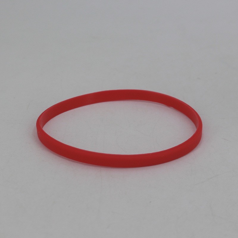 10 20 Pcs Lot Silicone Bracelet Blank Wristband Multi Color Thin Wrist Band