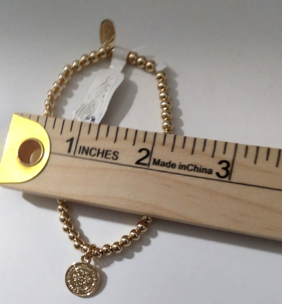 Alexa’s Angels Gold Tone Stretch Bracelets Lot of 5
