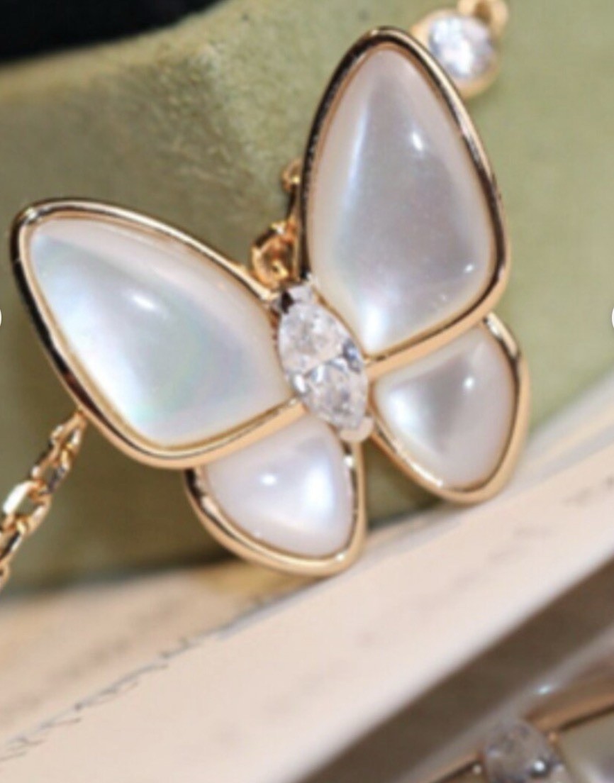 Pearl Butterfly Bracelet