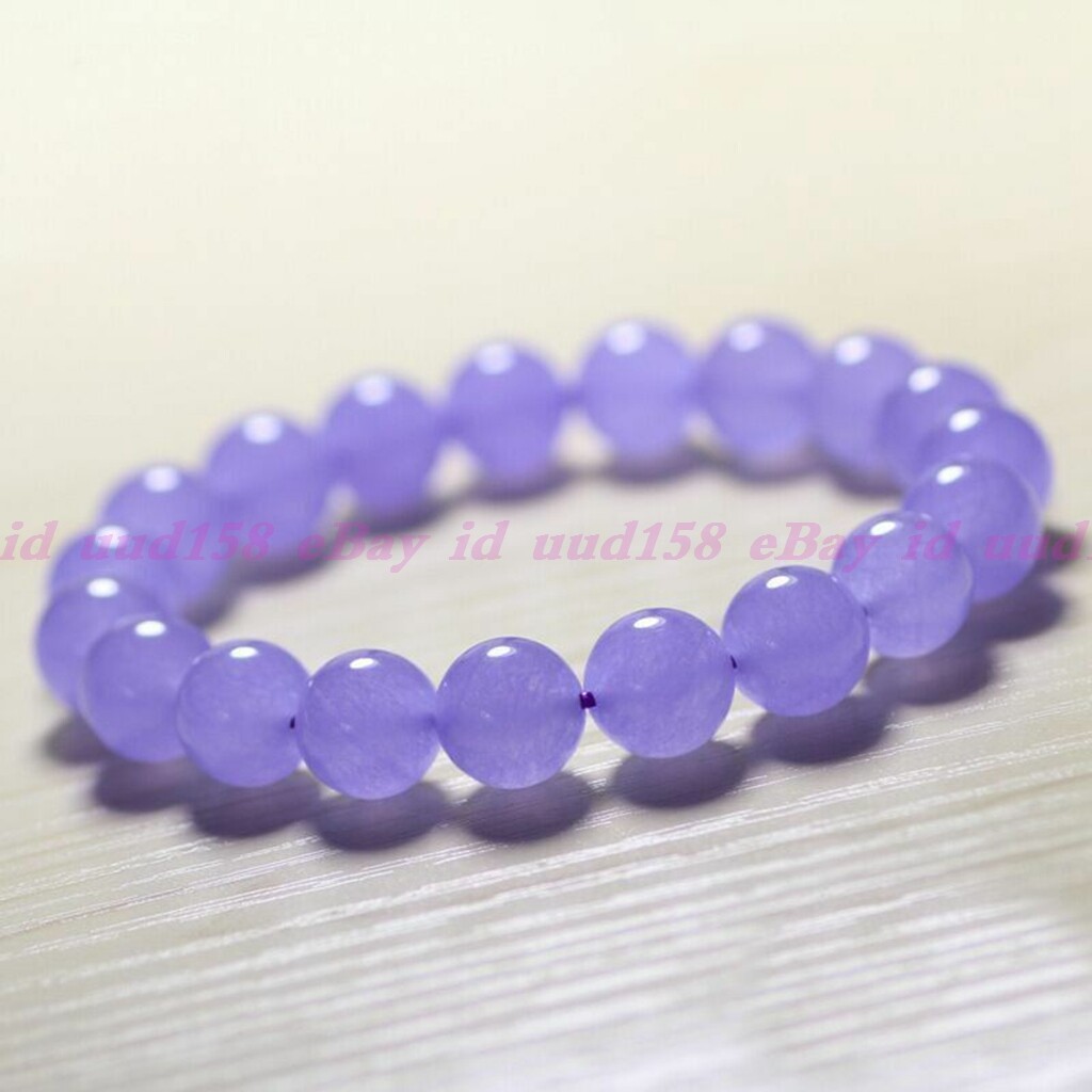 8mm Handmade Mixed Natural Gemstone Round Beads Stretchy Bracelet Healing Reiki