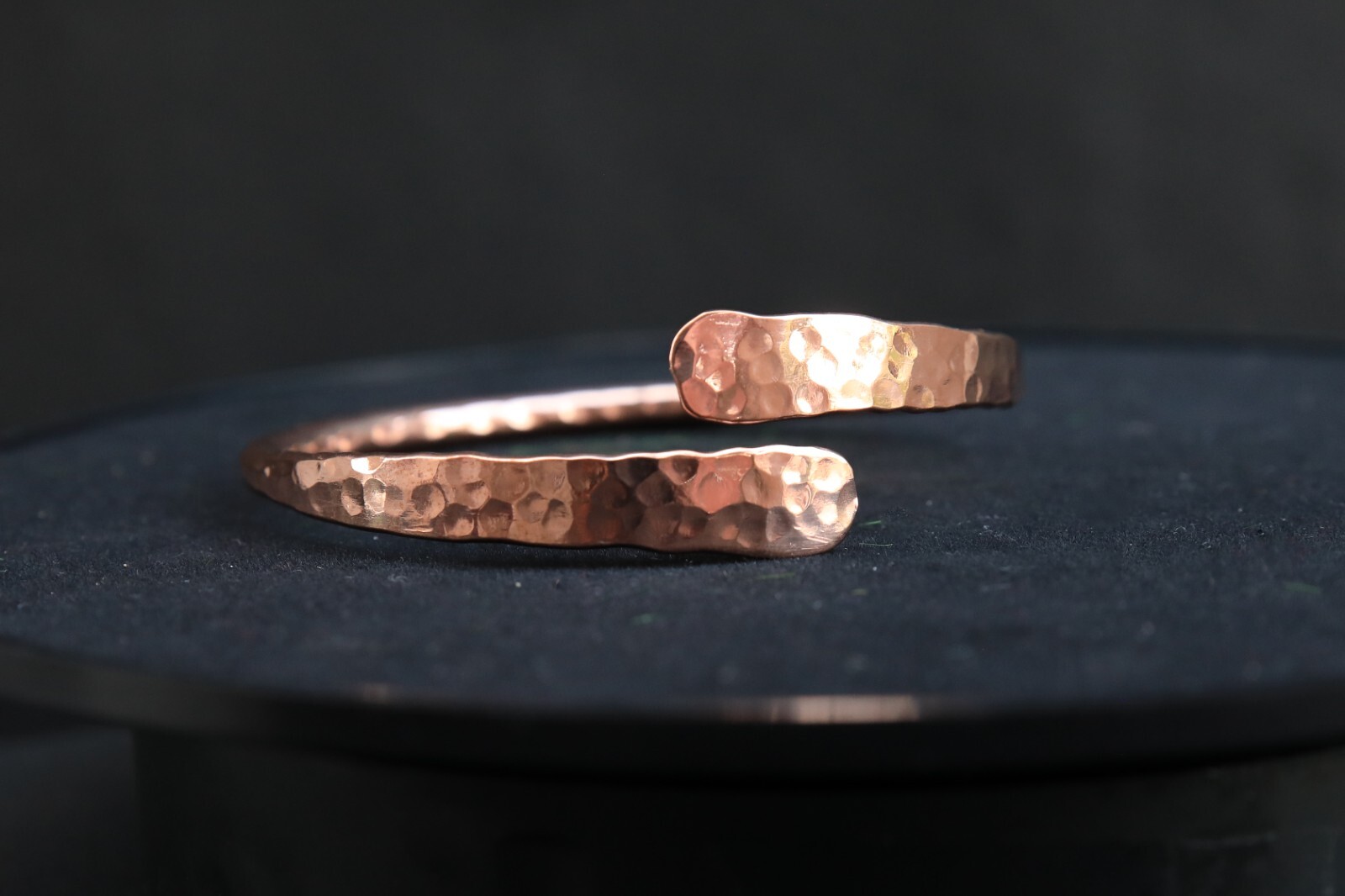 Copper Cuff Bracelet Handmade Jewelry Bangle For Gift And Arthritis