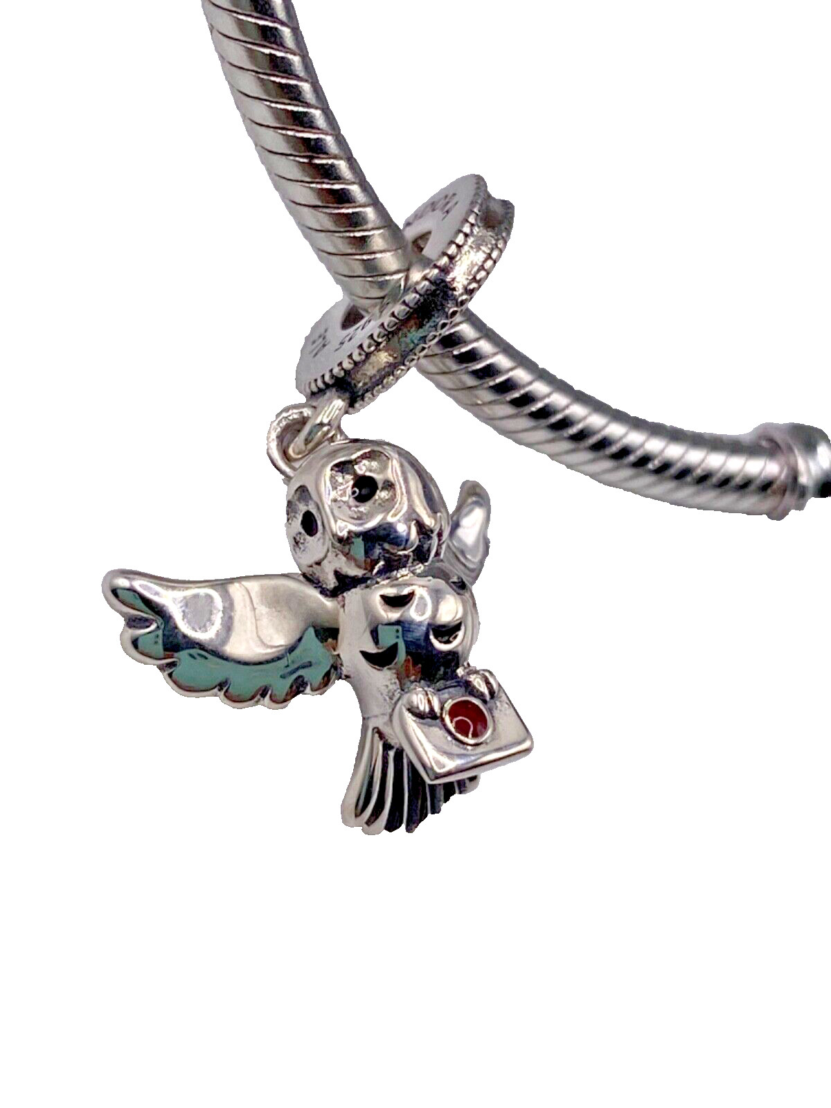 Authentic Pandora Harry Potter Hedwig Owl Dangle Charm