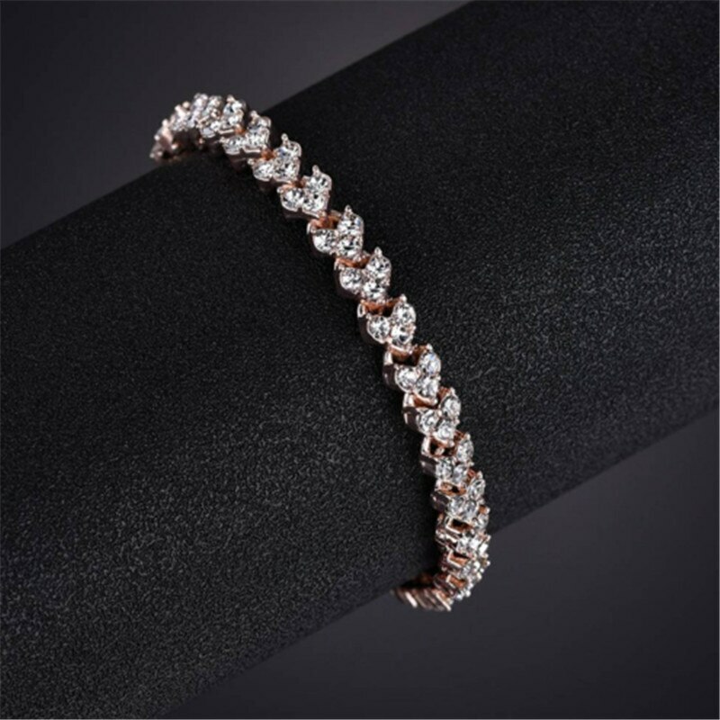 Roman Style Woman Bracelet Wristband Crystal Bracelets Gifts Jewelry