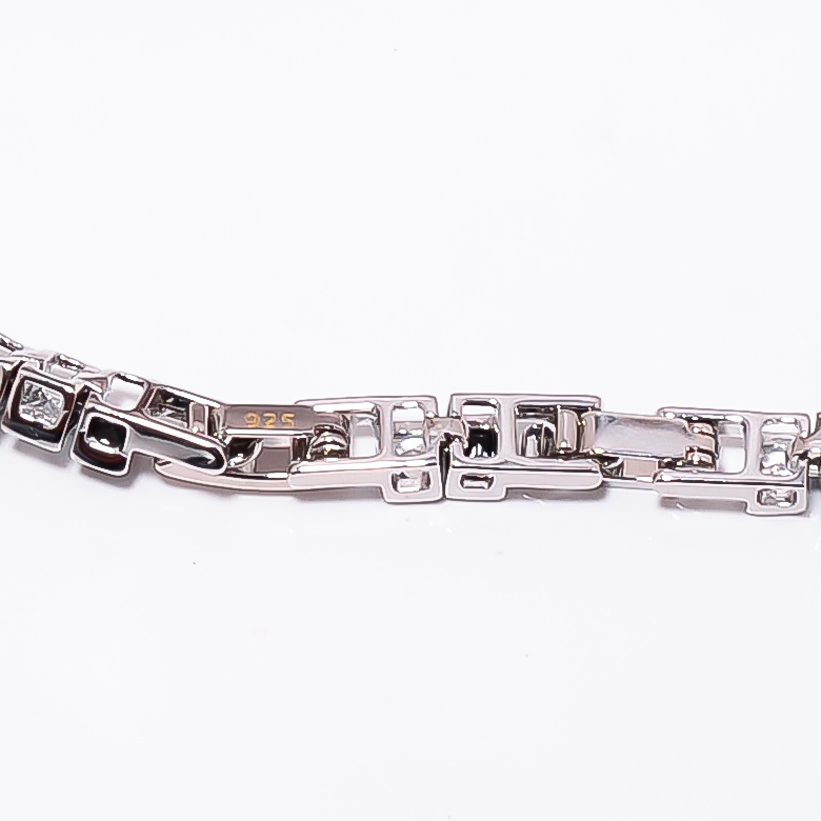 Black Onyx, CZ 925 Sterling Silver Adjustable Bracelet 7-8″ B130013