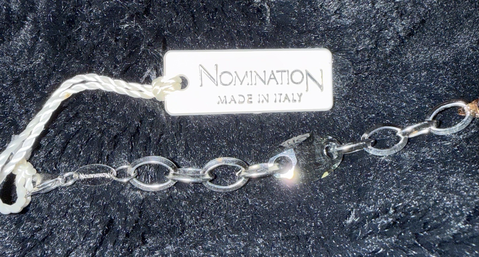 **NOMINATION, NWT, Steel Chain Bracelet Multicolor, 8″, Made in Italy, Was $96!!