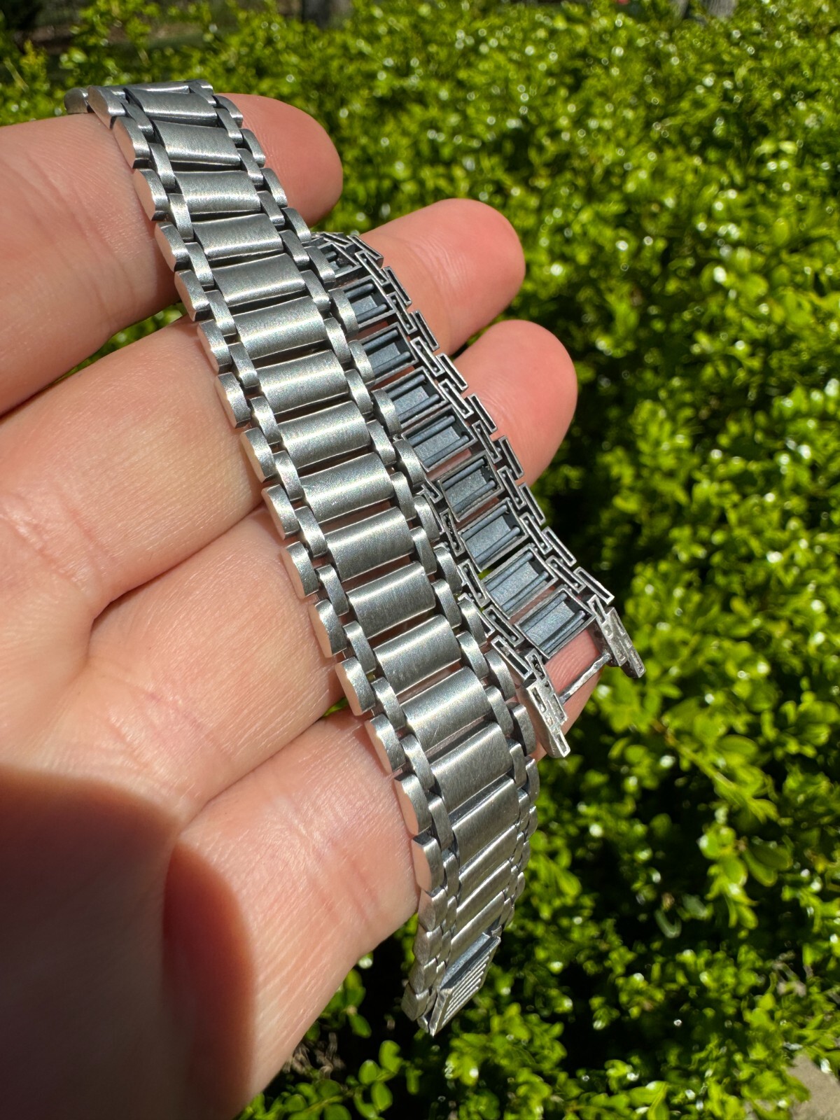 Custom Handmade Presidential Link Bracelet 14mm Wide Real 925 Sterling Silver