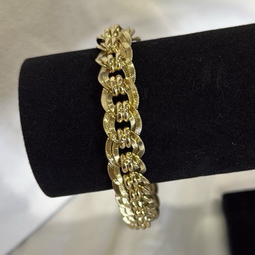 Manilla de Oro laminado chapado en 14k
