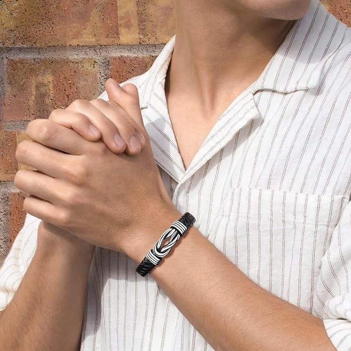 To My Son Gift for Son Bracelet Love from Mom, Dad Forever Birthday, Graduation