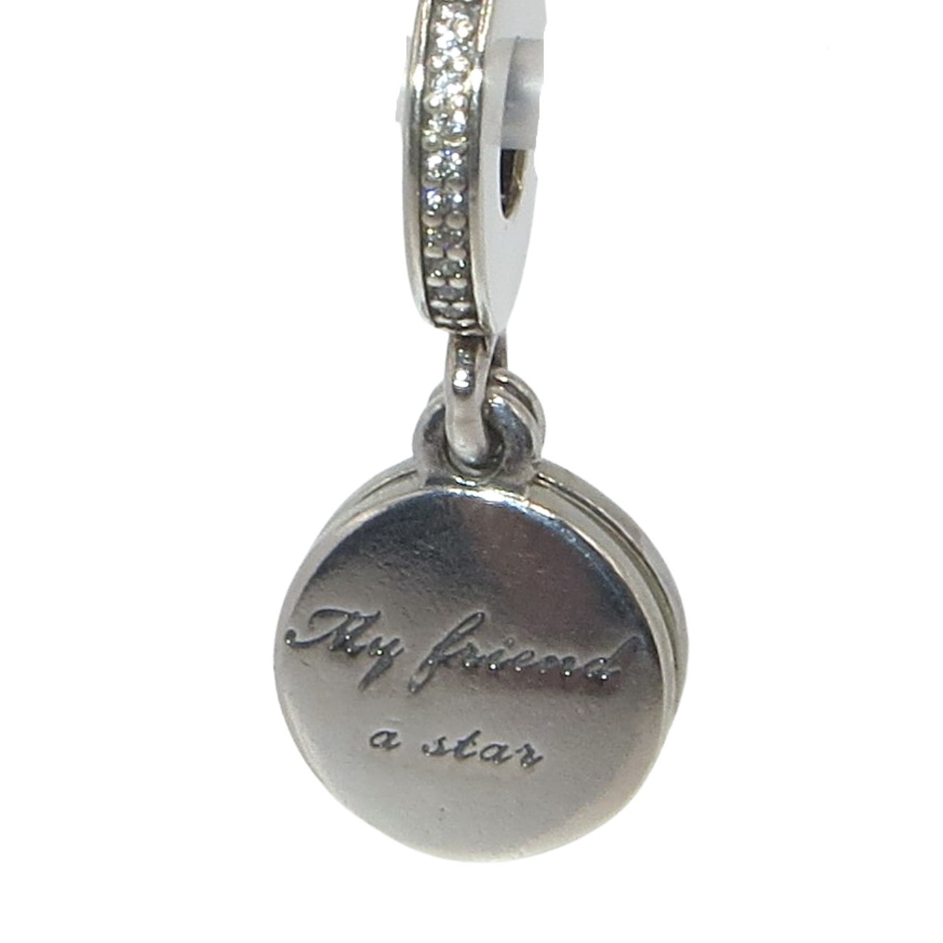 Pandora Friendship Star Enamel CZ & SS .925 Charm 792148EN23