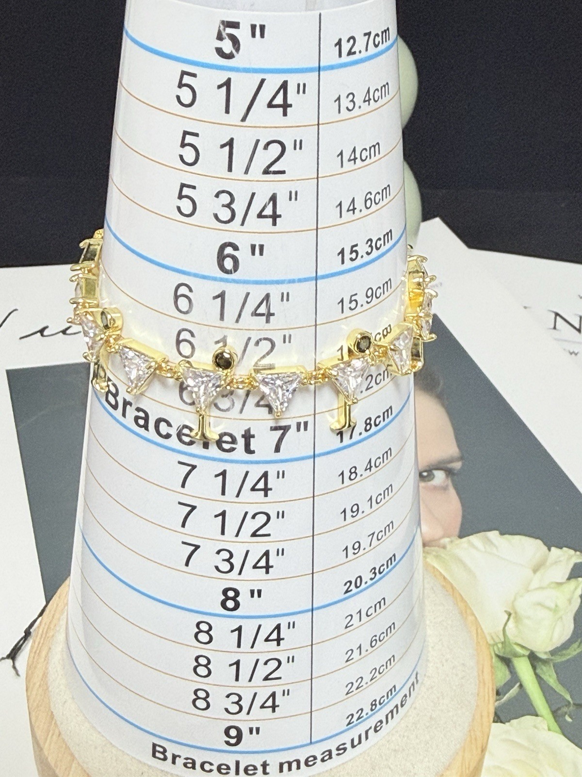 Kate Spade Shaken Or Stirred Martini Glass Tennis Bracelet NWT