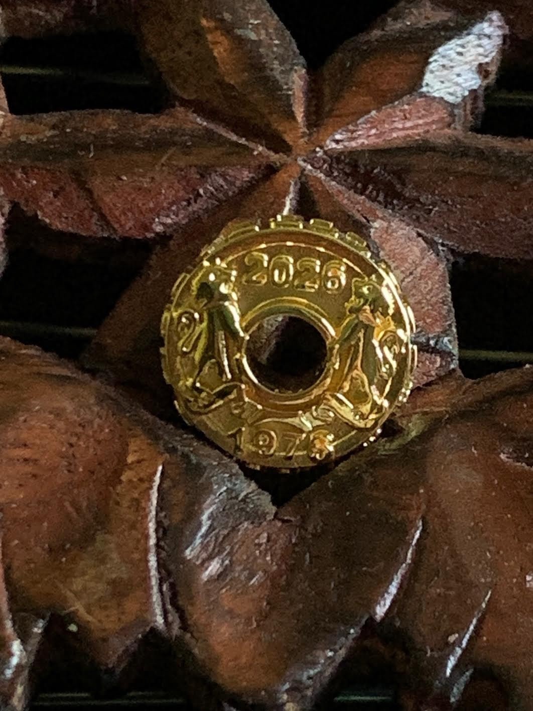 Trollbeads CLUB 2026 Limited Edition Gold Plated Anniversary Coin LAA 925 NEW