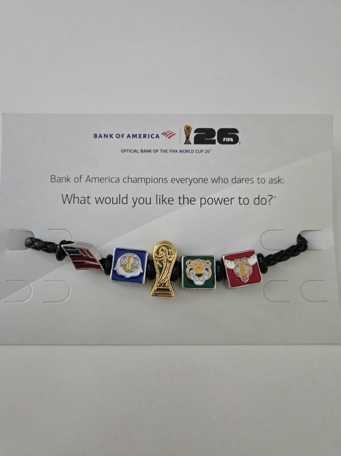 FIFA World Cup 2026 BoA Charm Bracelet (Size M)