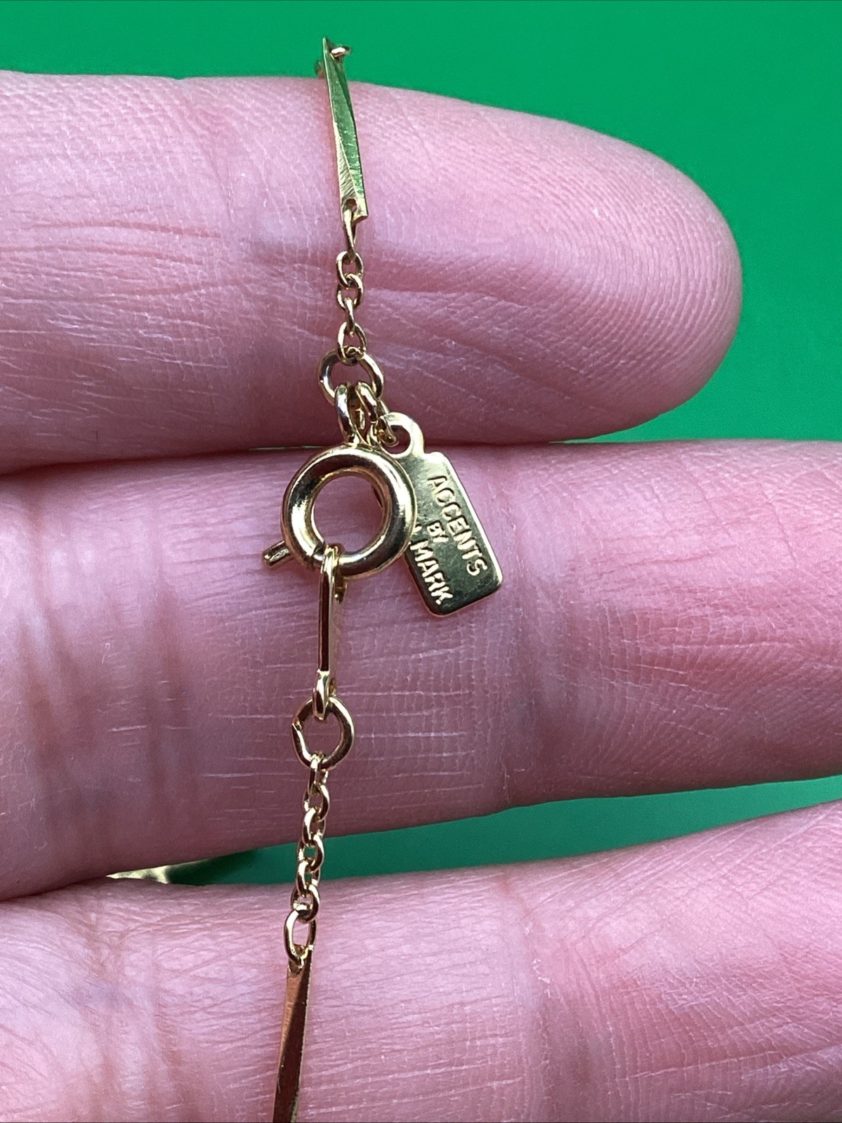 Accents By Hallmark Gold Tone Bow Bracelet