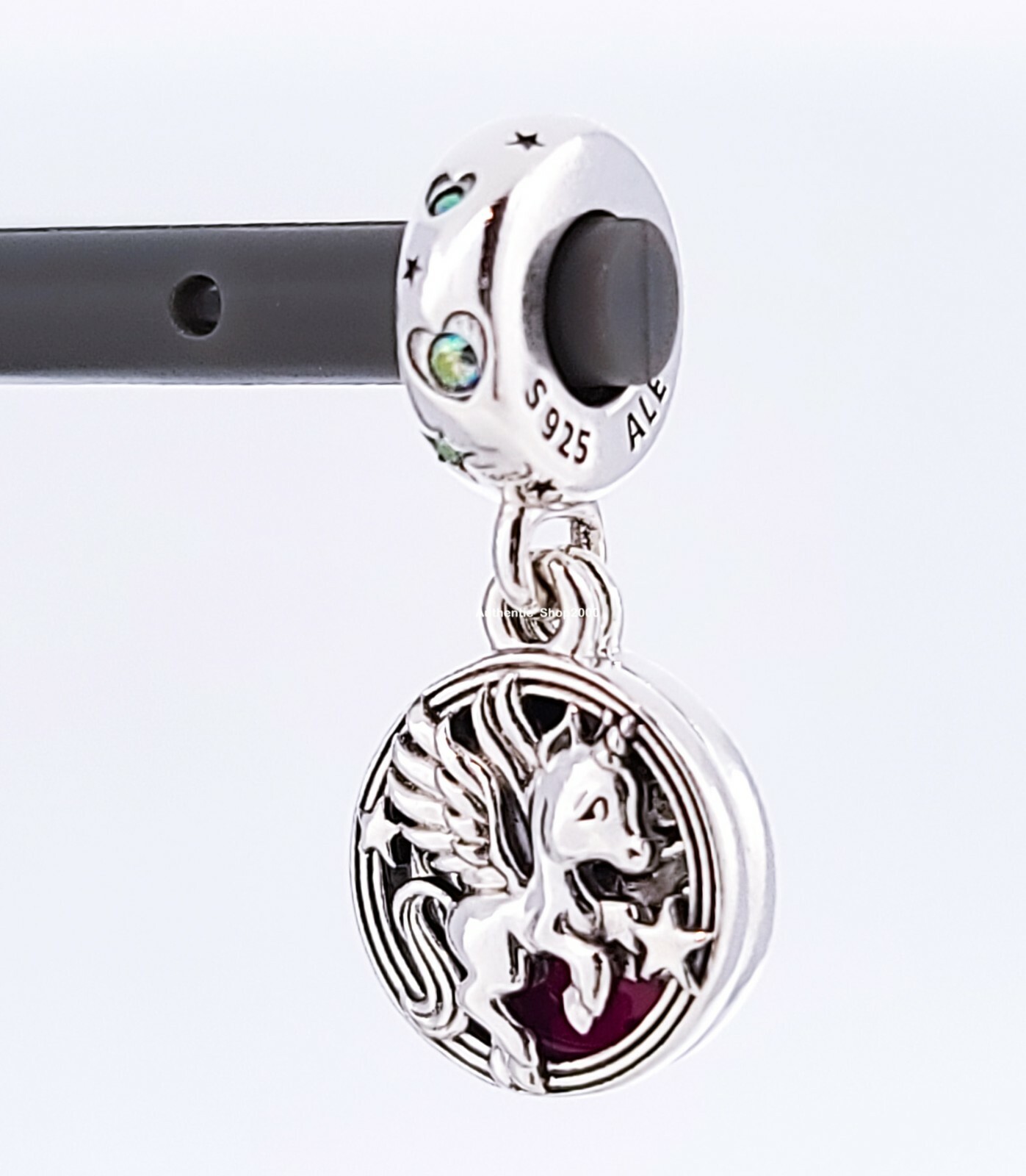 NEW 100% Authentic PANDORA 925 Magical Unicorn Double Pendant Charm 799145C01