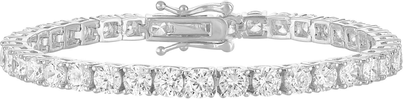 Tennis Bracelets for Women Gold Plated round Cut CZ | 5A Cubic Zirconia Simulate