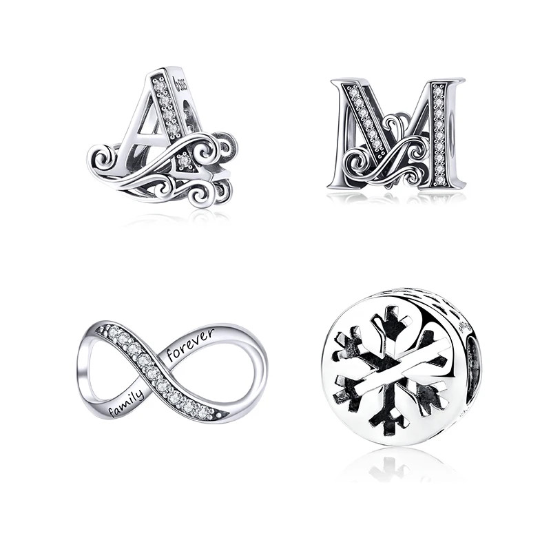 Hot Sale Panda Bees Lucky Goldfish Alloy Charms Beads Fit PAN Original Bracelet