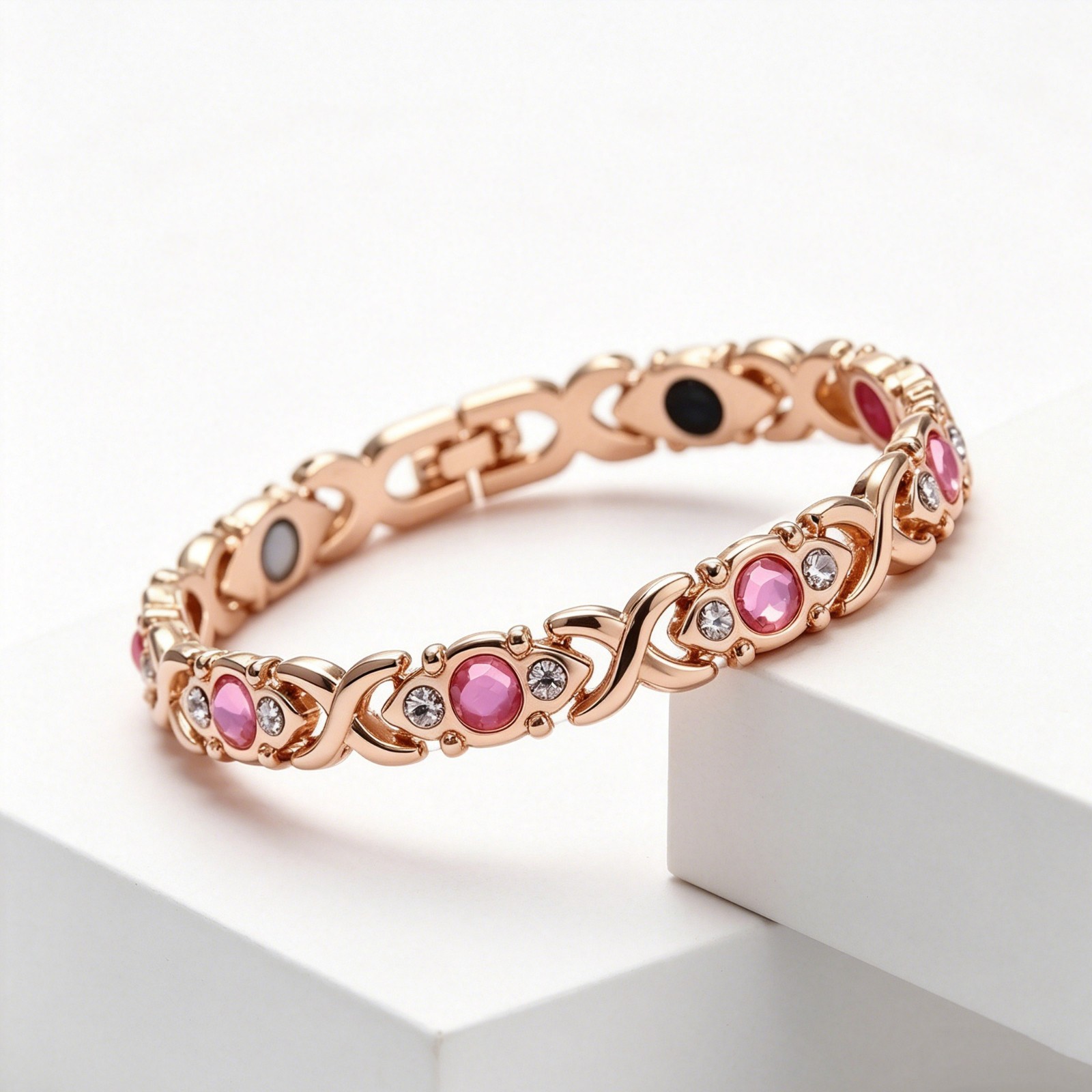 Energy Magnetic Bracelet Energy Healing Therapy Arthritis Pain Relief Women