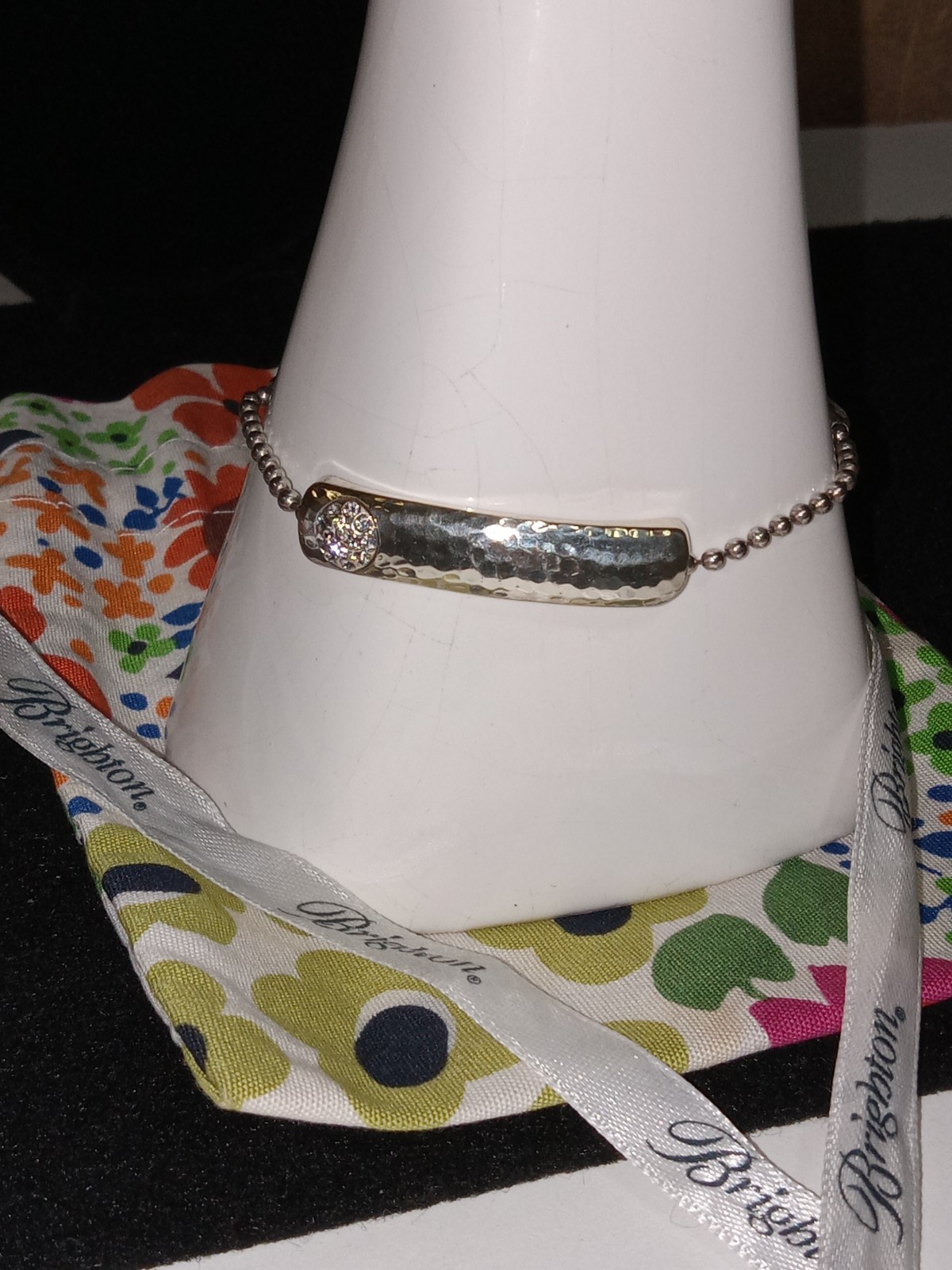 Brighton Bilbao Bracelet, Bar ID Style NWT with Brighton Bag