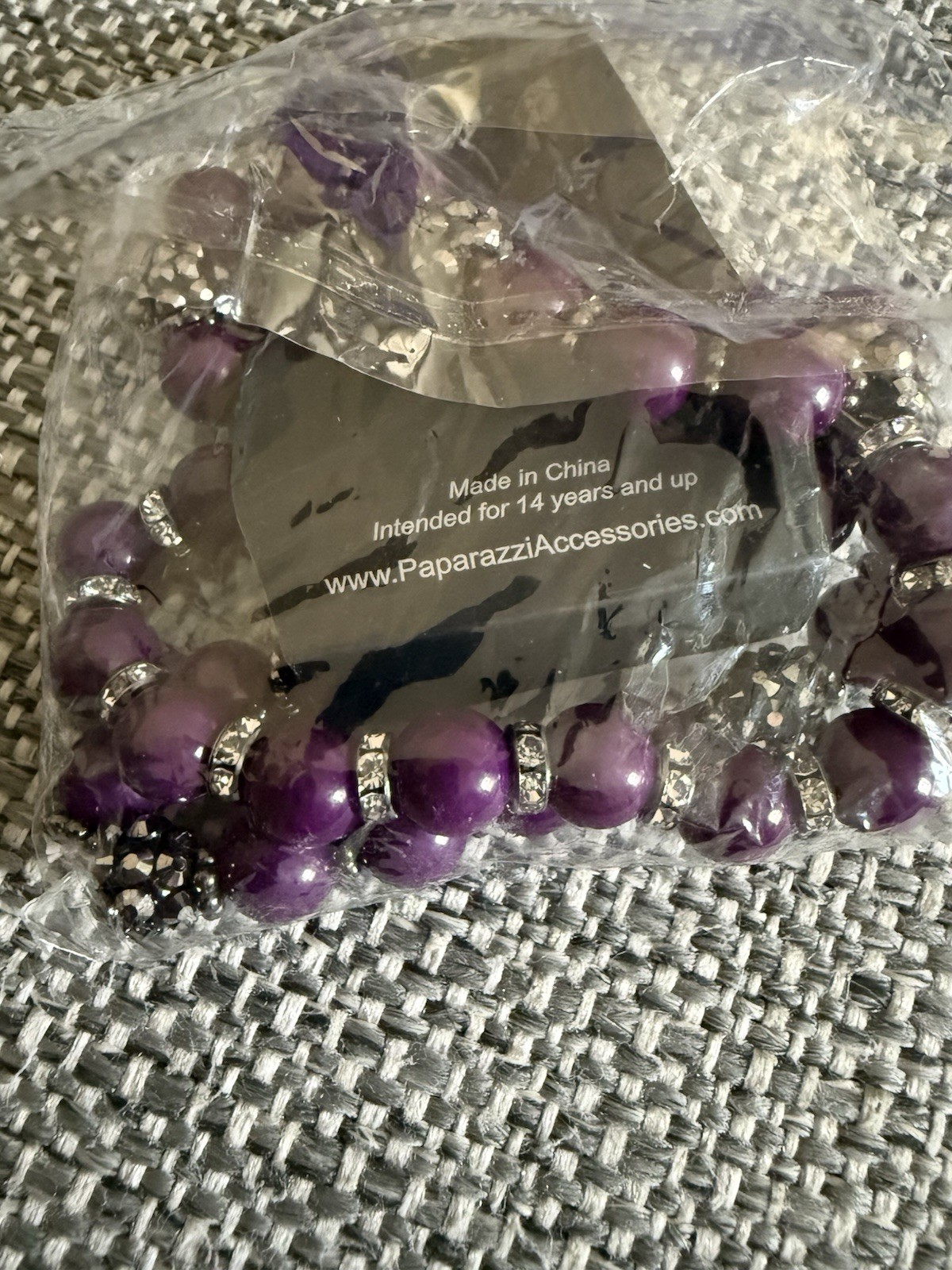 NWT Lot Of 8 Paparazzi Purple Beaded Bracelets