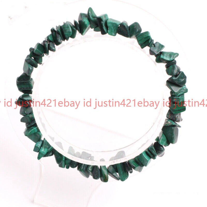 Wholesale Freeform Chips Nugget Handmade Beaded Stretchy Bracelet Free Shipping