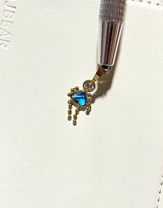 14k Gold Girl Charm (September)