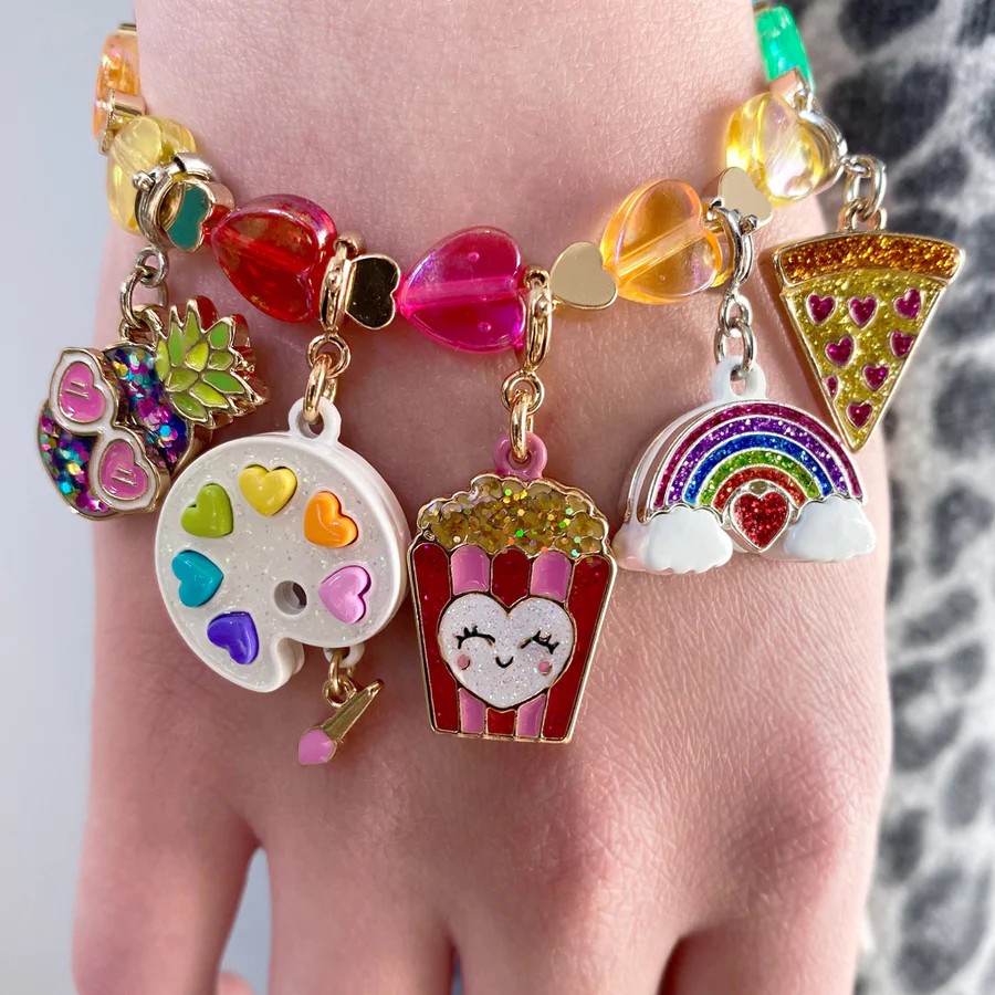 CHARM IT! Glitter Pizza Charm