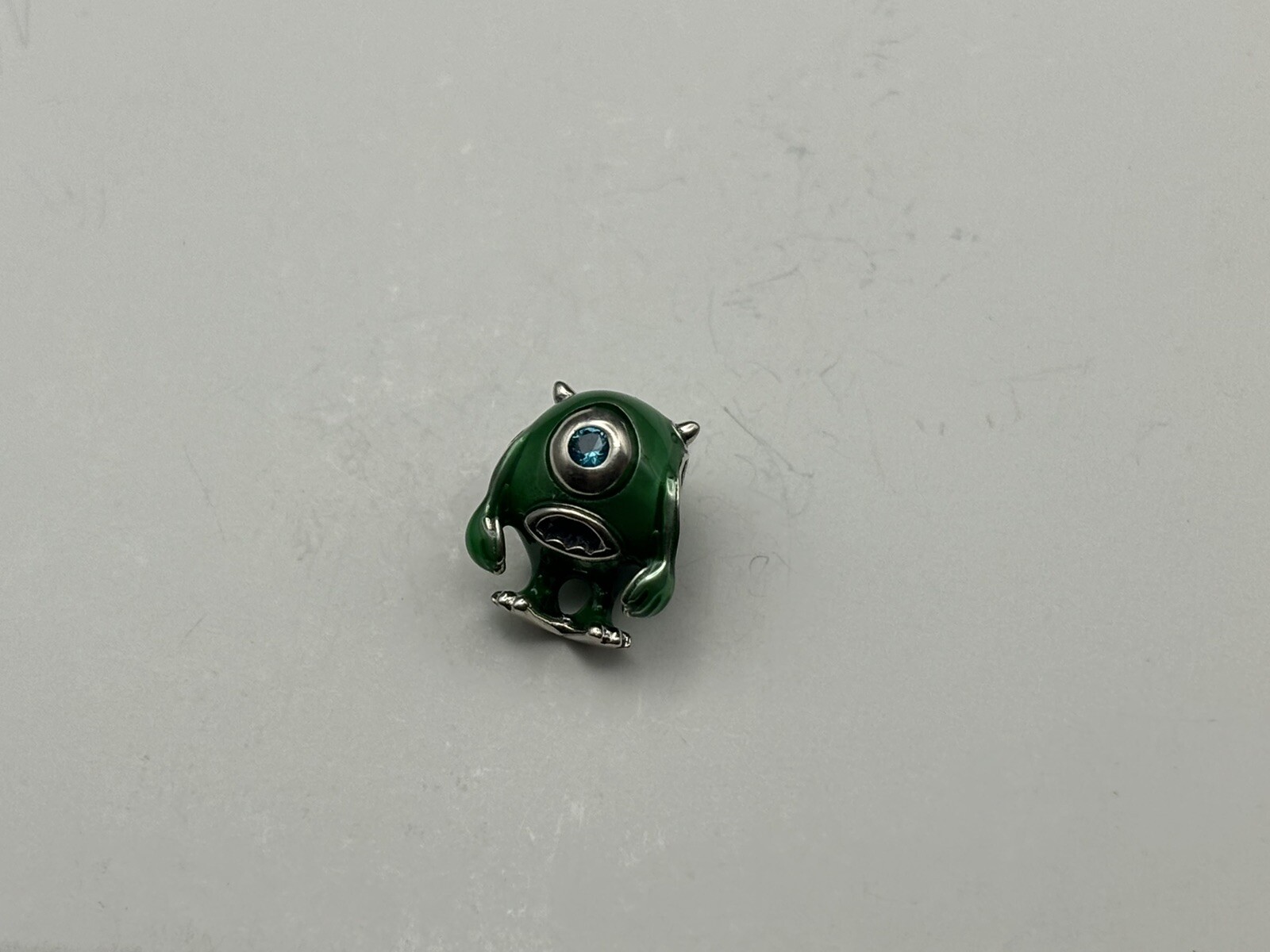 Genuine Pandora Silver 925 Disney Pixar Monster Mike Wazowski Charm 792754C01