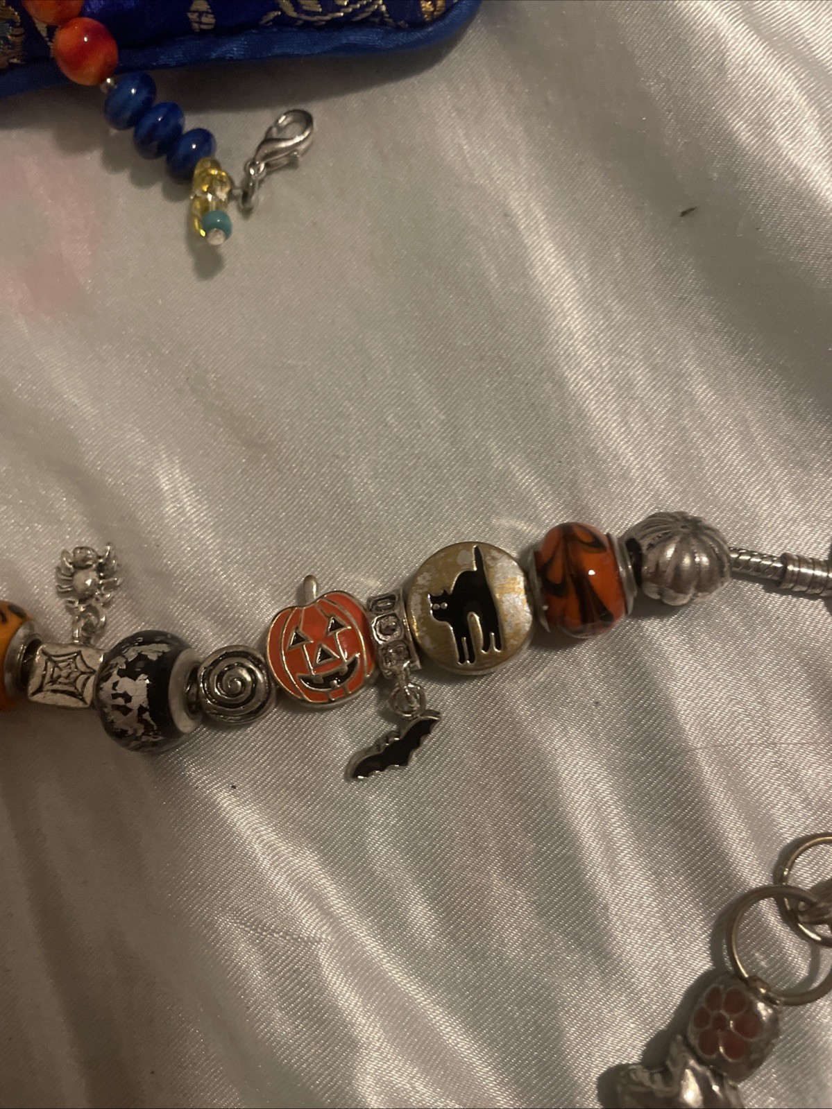 Retro Willabee and Ward Month Charm Bracelets Lot Oct , Nov, Dec, Feb With A Bag