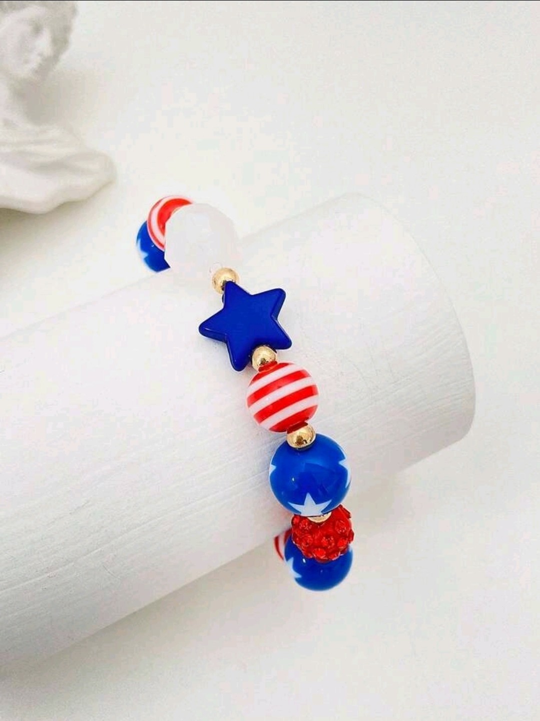 1 Women’s USA Star Breaded Bracelet