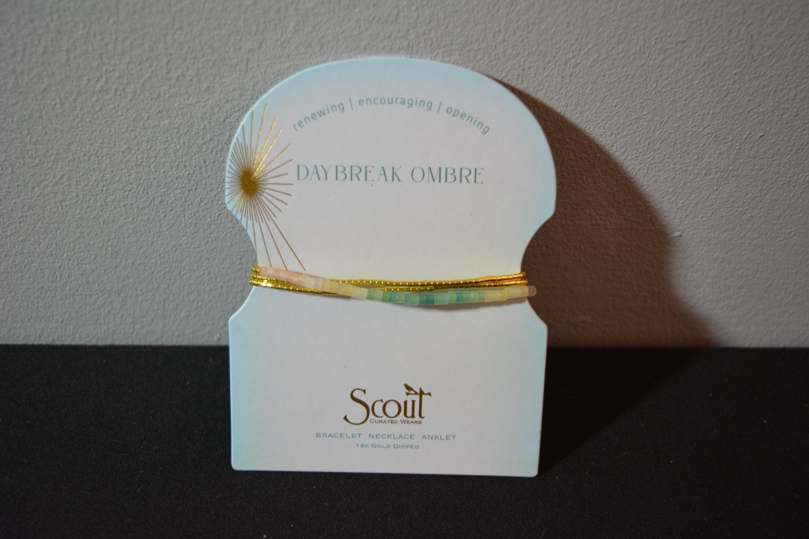 Scout Jewelry Wrap Daybreak Ombre Necklace Bracelet Anklet New!! Free Shipping