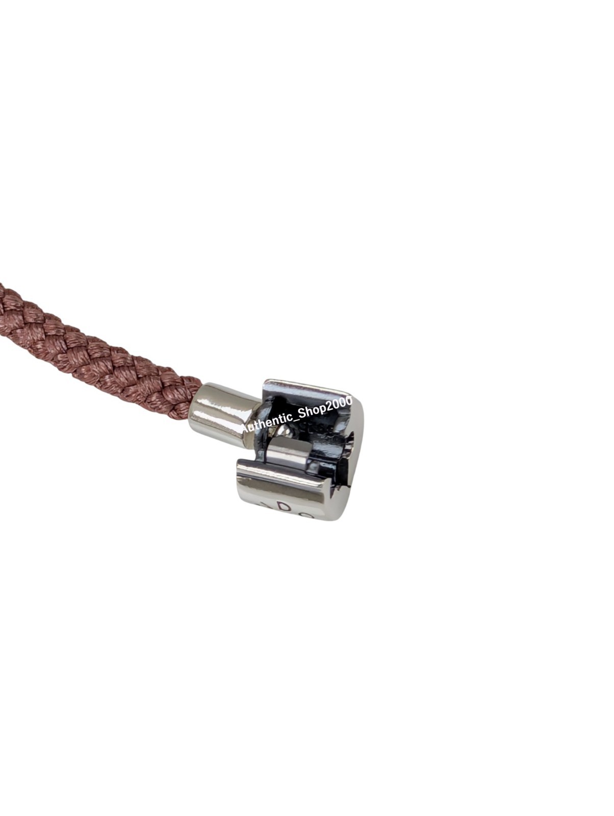 New 100% Authentic PANDORA 14k G Barrel Shimmering Pink Cord Bracelet 594530C01