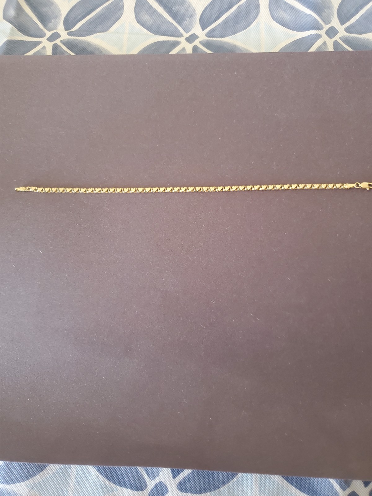 ED Marshall, 14k Gold Mini Hearts 8in Bracelet 3.2grams