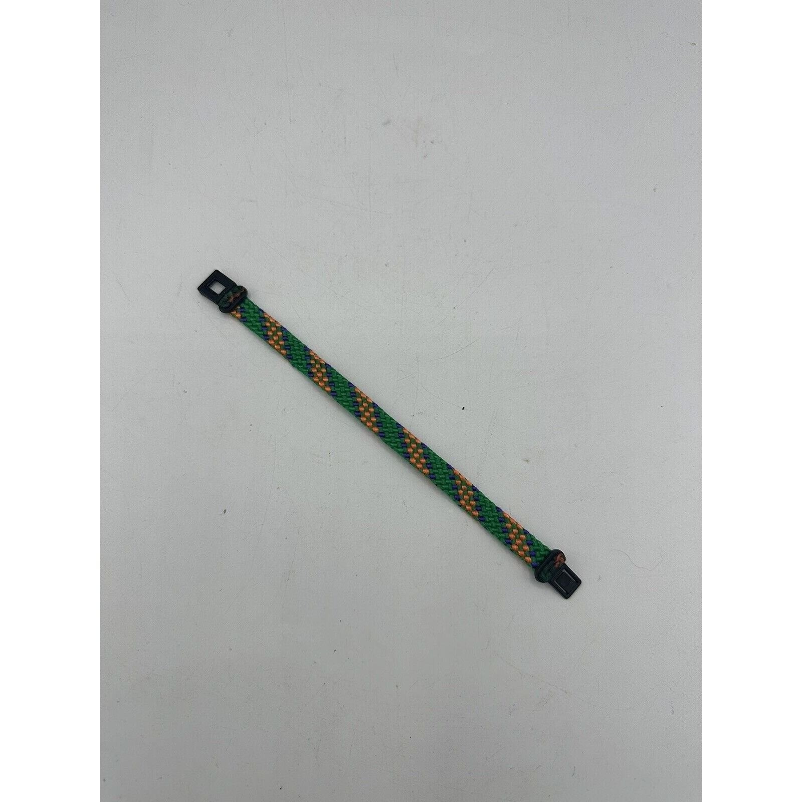 Vintage Katcho’s Bracelet Adult Unisex Surf Skate Braided Wrap Green / Multi 90s