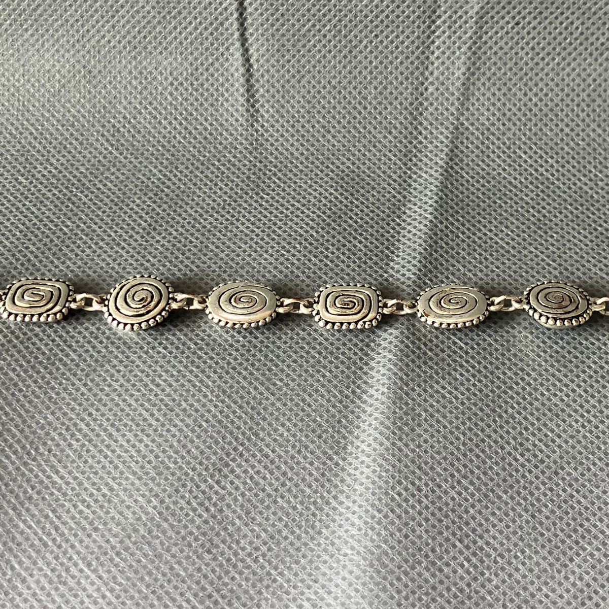 Vintage Silver Plated Glass Gem Bracelet Colorful Statement Jewelry Retro Fun