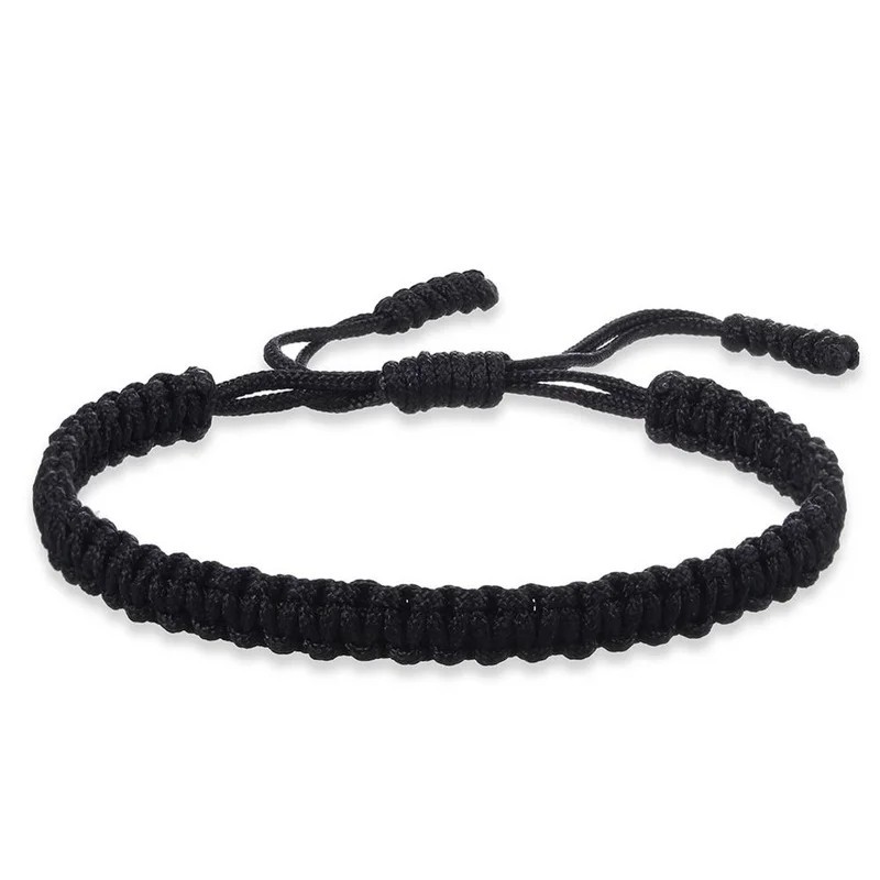 1Pc Handmade Braided Rope Bracelet Tibetan Good Luck Gift Jewelry