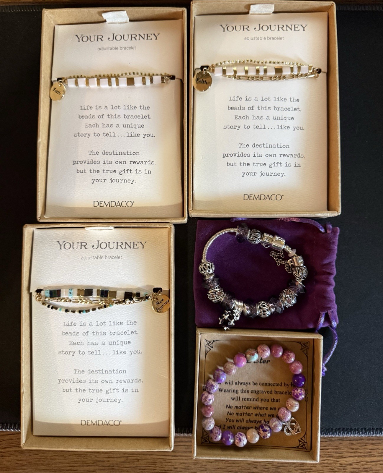 Bracelet Fashion Jewelry Lot 5 Pieces New In Box Gift NIB Free Shipping