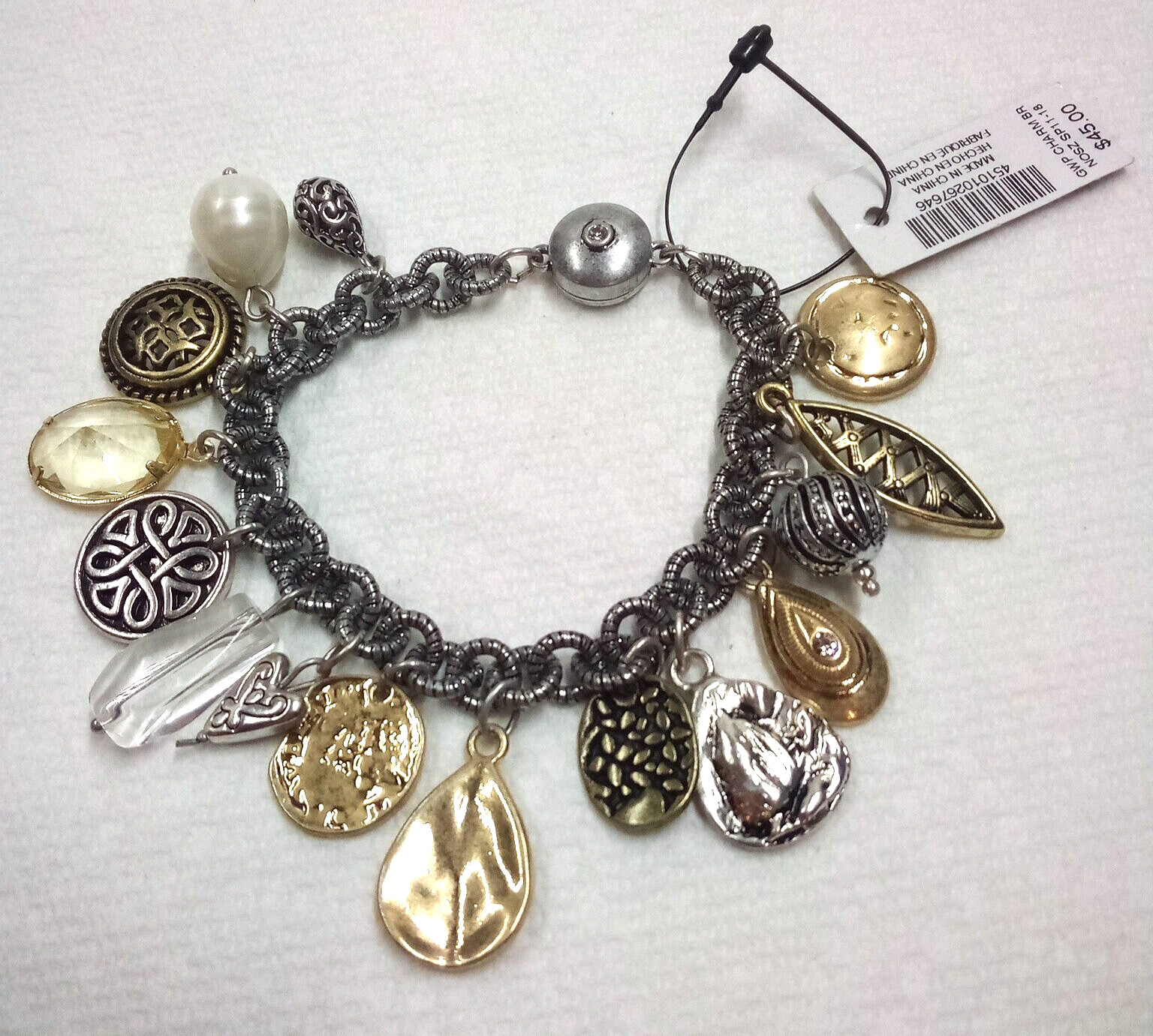 Chico Celtic Charm Bracelet NWT Tag price $45.00