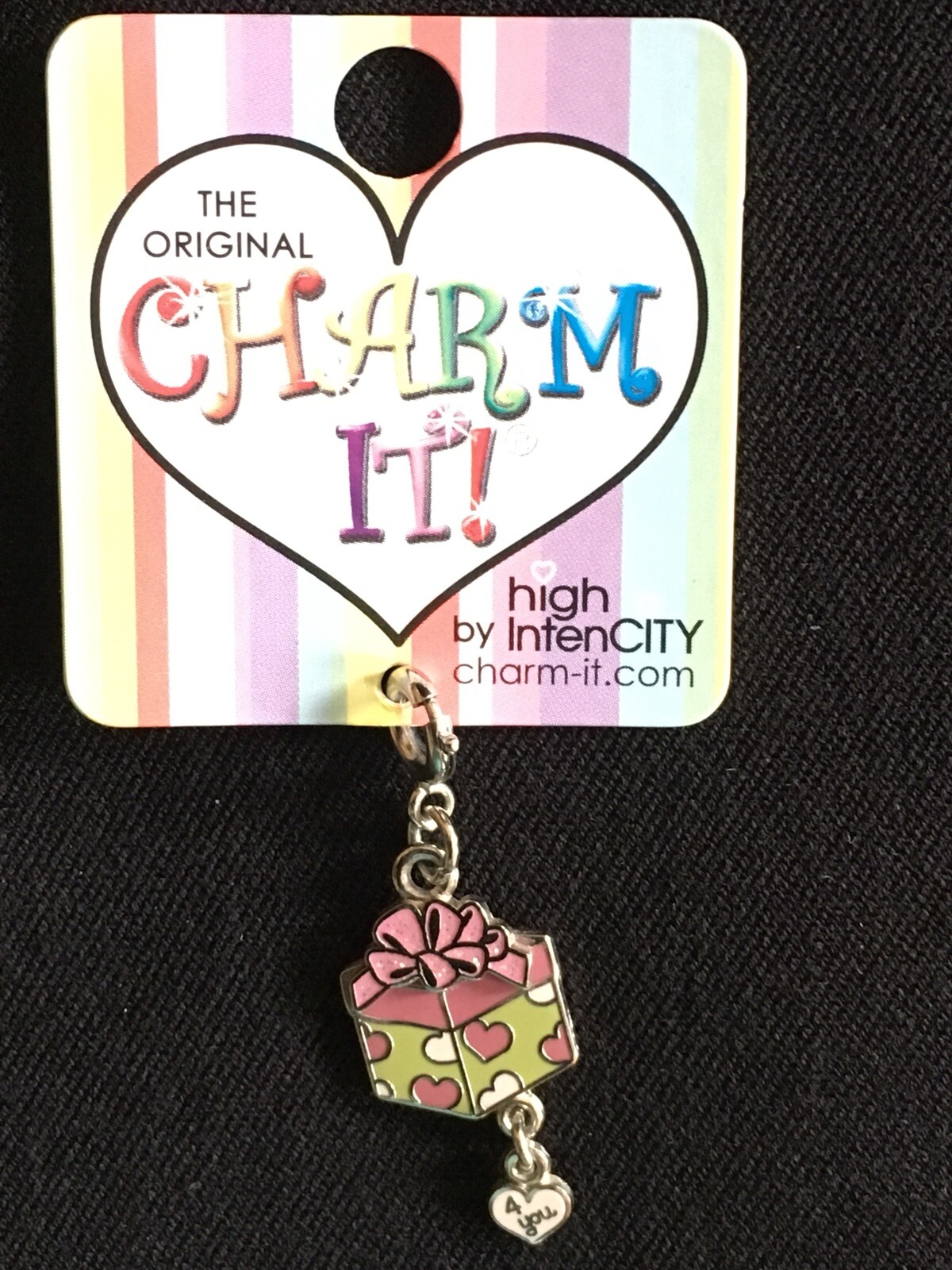 NEW BIRTHDAY? GIFT BOX Charm it! High Intencity charm for bracelet or necklace