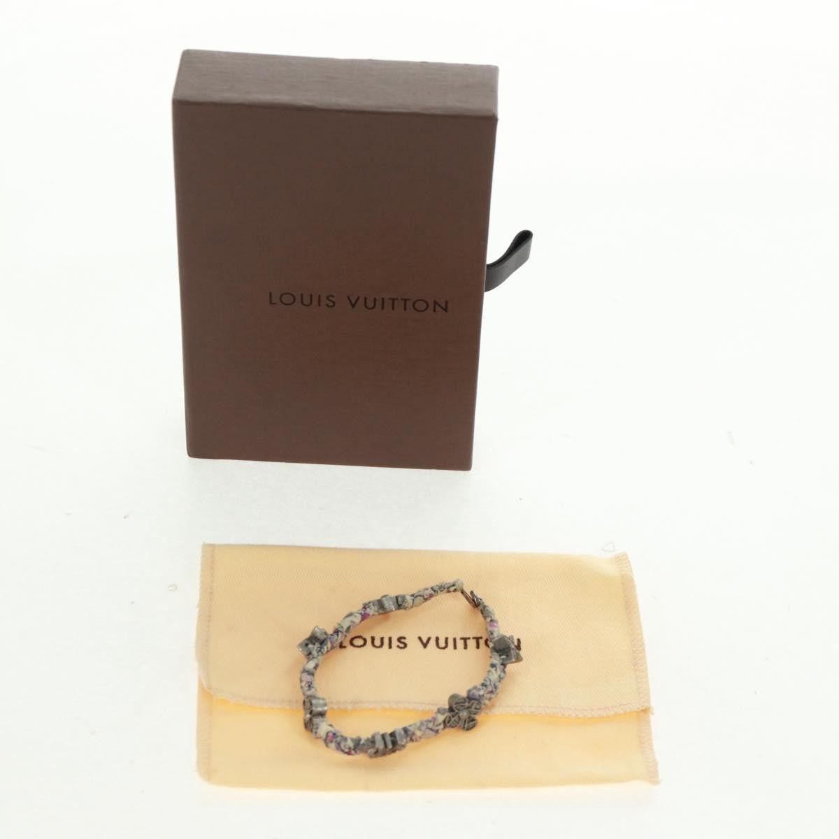 LOUIS VUITTON Bracelet Multicolor LV Auth 165622