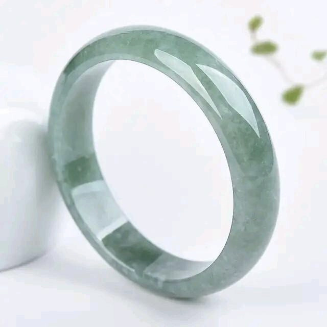 55mm Natural Jade Stone Bangle Bangles Bracelet For Women Gift Jewellery