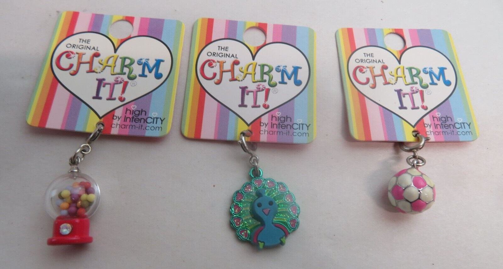 High Intencity CHARM IT! Bracelet Charms by High IntenCity LOT OF 3 E