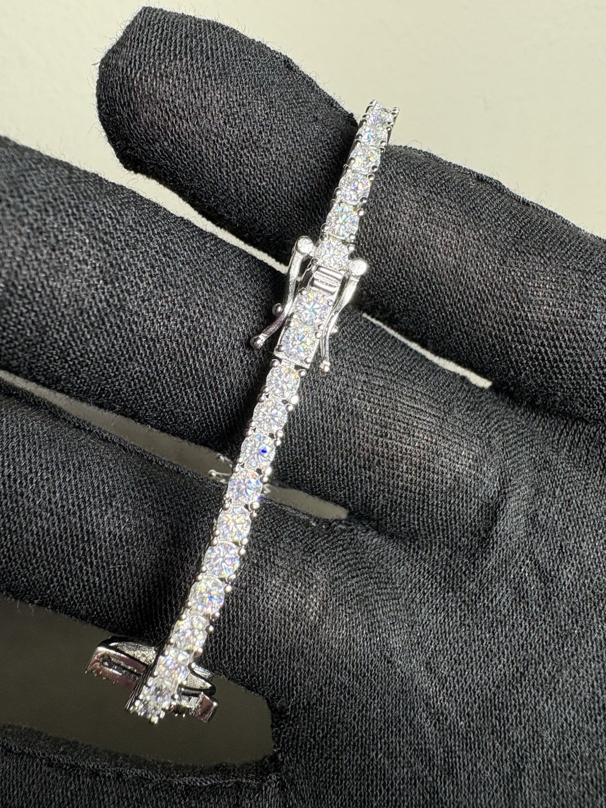 “Butterfly Tennis Bracelet” Moissanite S925