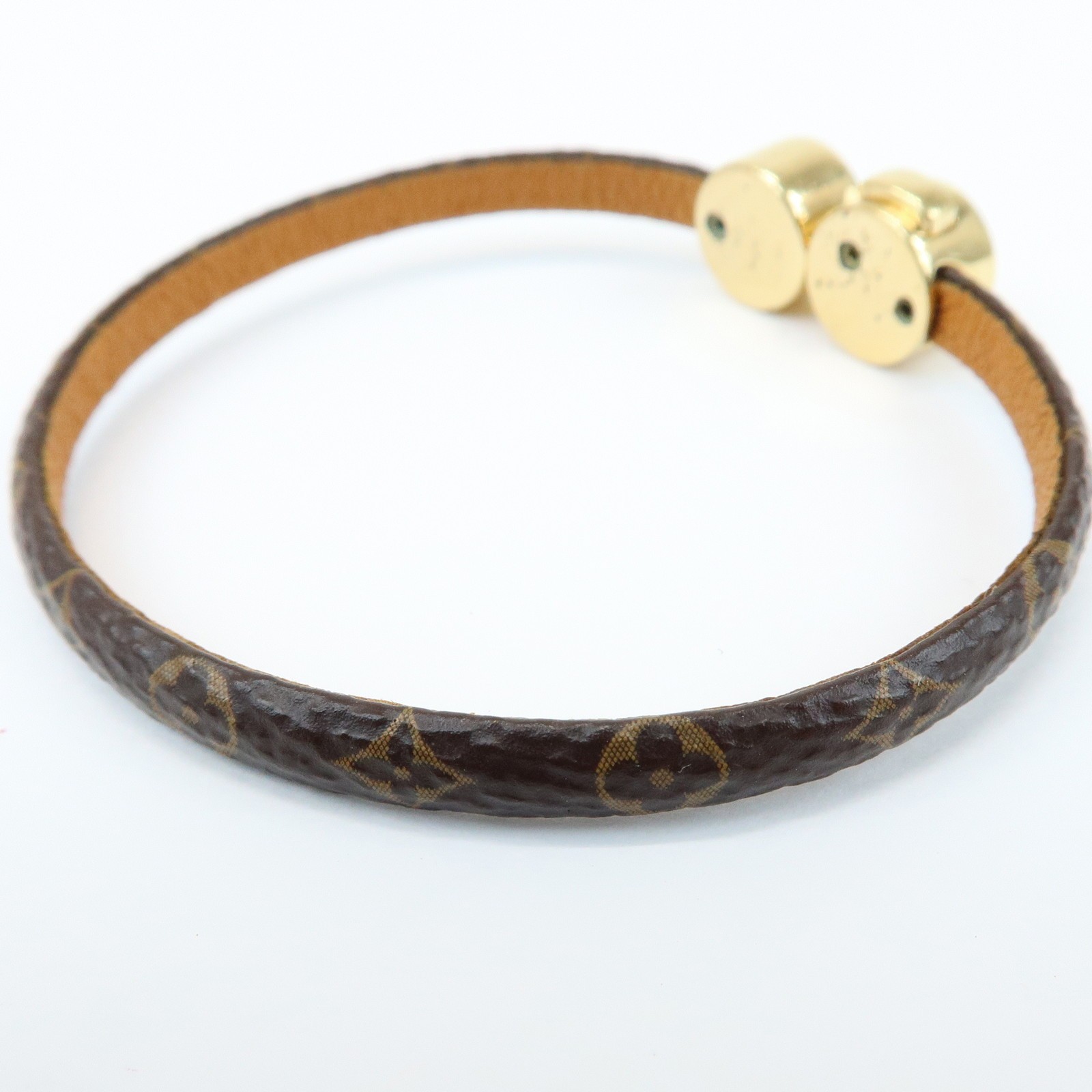 Louis Vuitton Monogram Historic Mini Bracelet Size 17 M6407F Authentic Used F/S