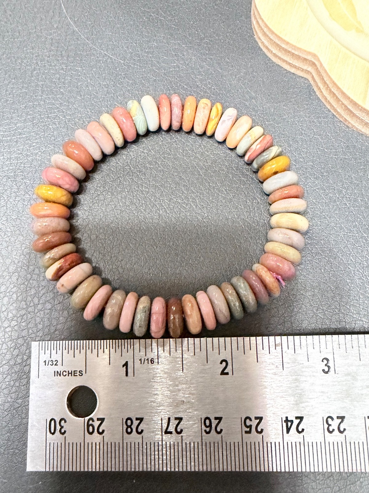 Stunning Stone Alashan Candy Rondell Bracelet – Elastic – see Video!!