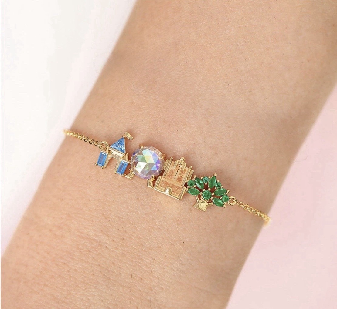 Walt Disney Parks Icon Charm Bracelet 2026, NEW and Exclusive