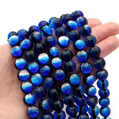 Okinawa Yonaguni Firefly Glass Beads 33 Pieces 0.5 inches (12 mm)